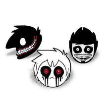 Load image into Gallery viewer, Creepy Pals Pin set *LIMITED RUN*