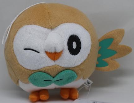 Pokemon Sun and Moon: Rowlet 5.5" Plush