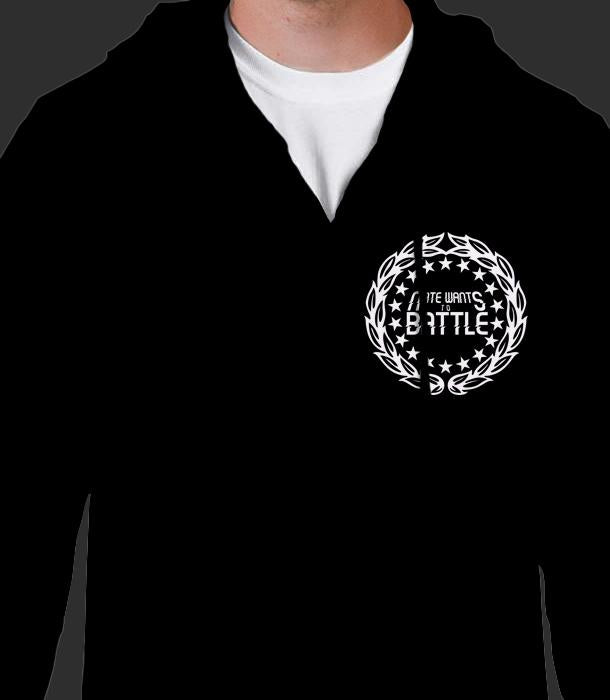 ZIP UP HOODIE NateWantsToBattle Crest *CLEARANCE*