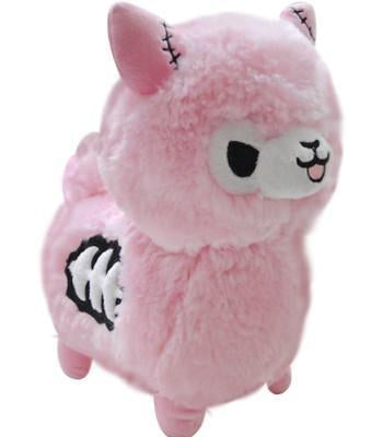 Zombie Alpaca Plush (Pink)