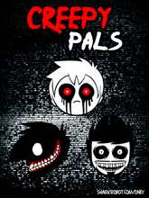 Load image into Gallery viewer, Creepy Pals Pin set *LIMITED RUN*