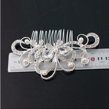 Load image into Gallery viewer, SUSENSTONE Bridal Wedding Butterfly Pearl Hairpin Hair Clip Comb Jewelry