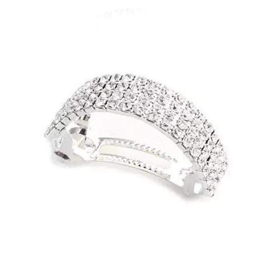 Women Girl Crystal Hair Clip Barrette Hair Hairpin