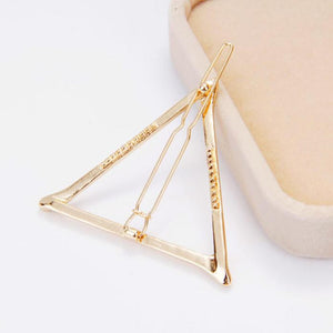 Fashion Women geometric Barrette Hairpin Hair Clip Headband GD