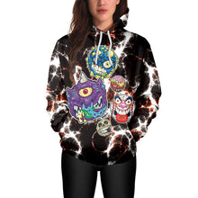 Load image into Gallery viewer, Halloween Women Casual Hoodies Print Pullover Hoodie Sweatshirt Pullover Tops