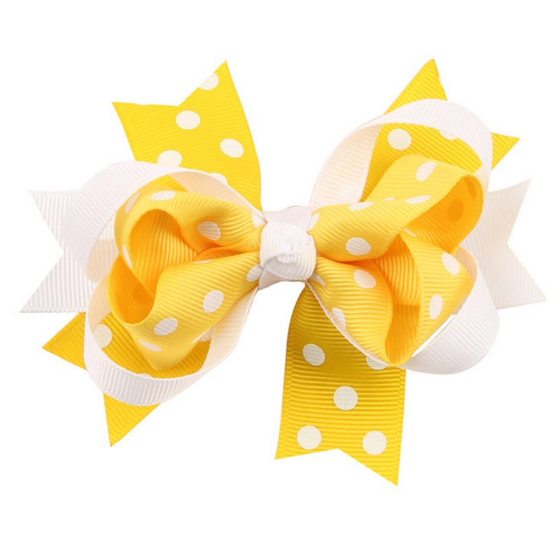 Bowknot Hairpin Kids Baby Girls Hair Bow Clips Barrette