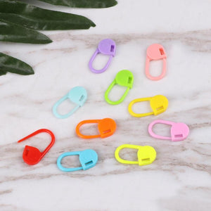 20/50/100Pcs Colorful Plastic Safty Pins Sweater Mark Buckle Needle DIY Weaving Tools Household Sewing Accessories